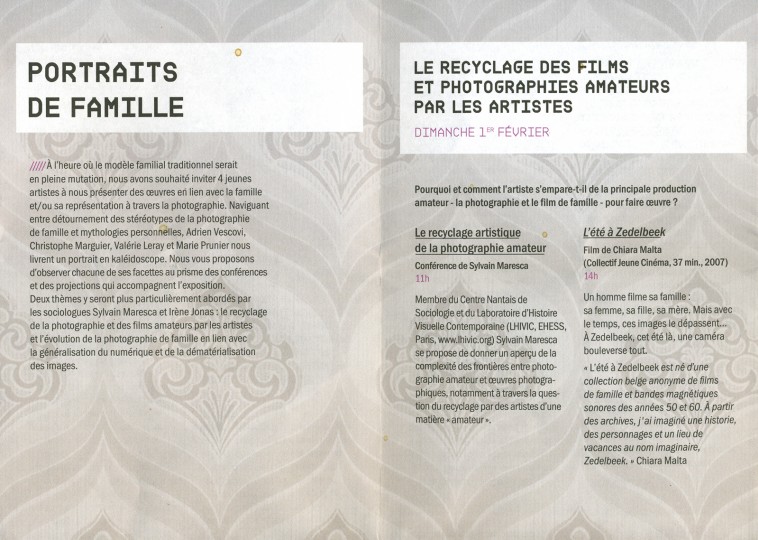 Portrait de famille - exposition 2